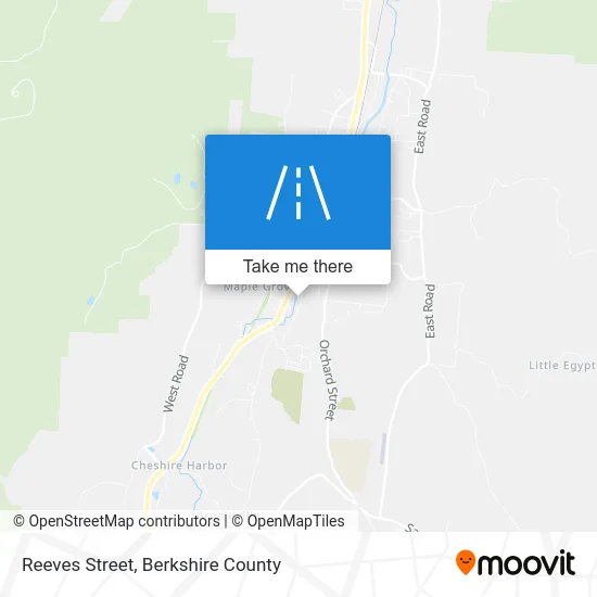 Reeves Street map