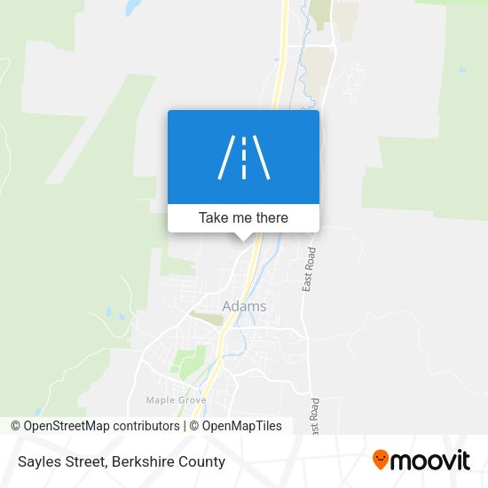Mapa de Sayles Street