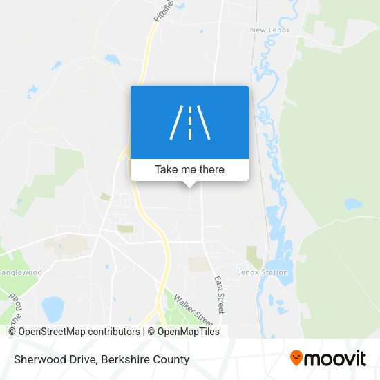 Sherwood Drive map