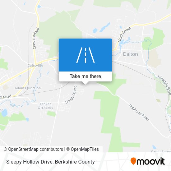 Sleepy Hollow Drive map