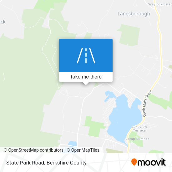 State Park Road map