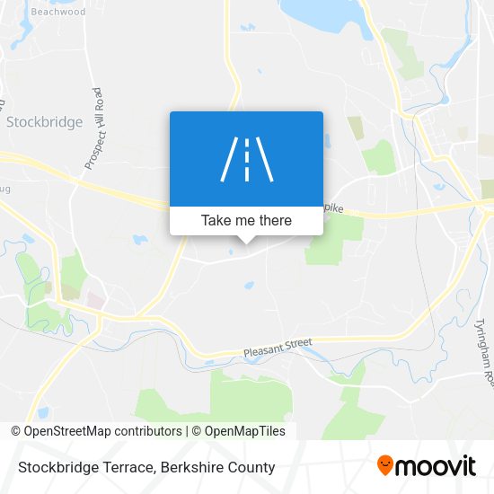 Mapa de Stockbridge Terrace