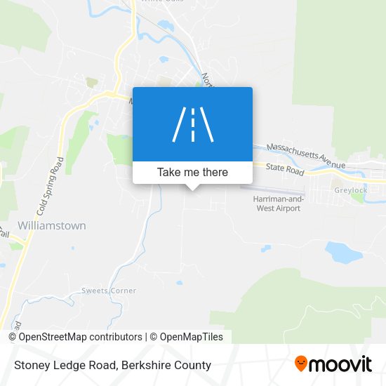 Mapa de Stoney Ledge Road