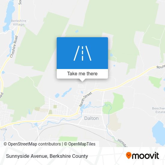 Sunnyside Avenue map
