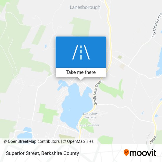 Superior Street map
