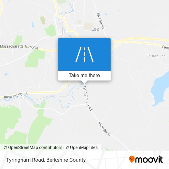 Mapa de Tyringham Road