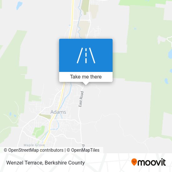 Wenzel Terrace map