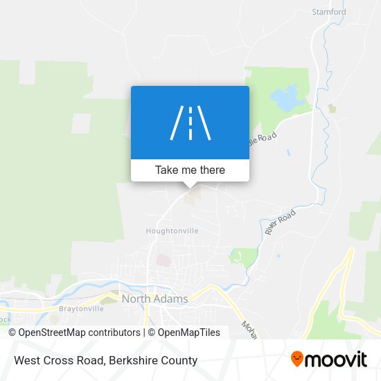 Mapa de West Cross Road