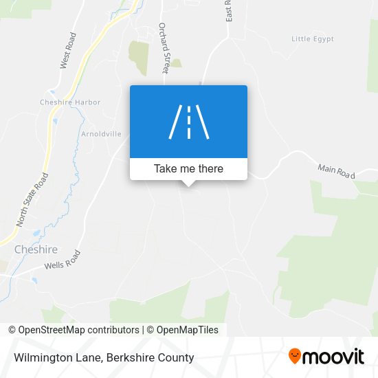 Wilmington Lane map