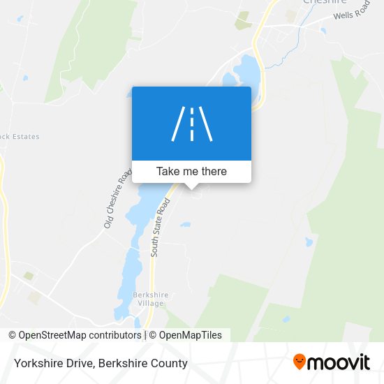 Mapa de Yorkshire Drive