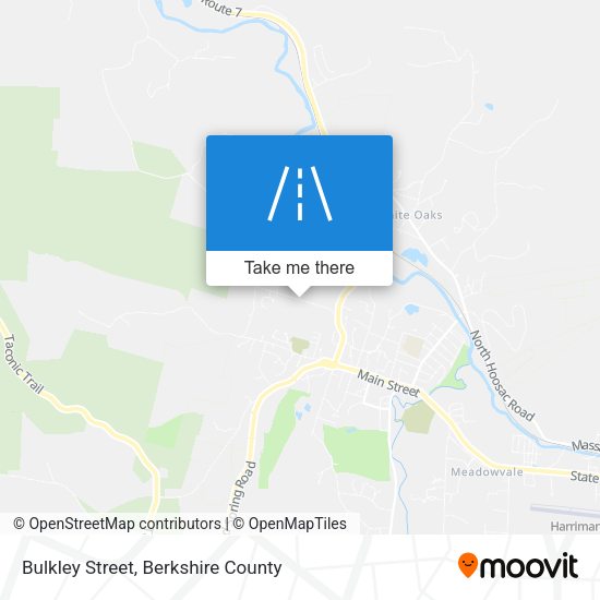 Mapa de Bulkley Street