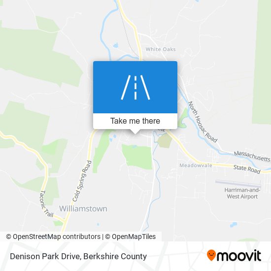 Denison Park Drive map