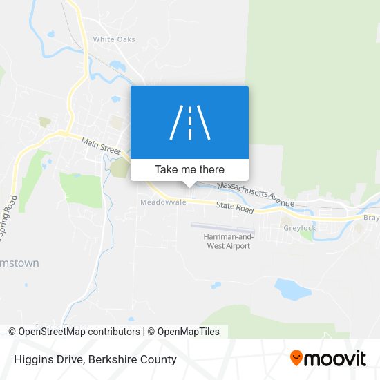 Higgins Drive map