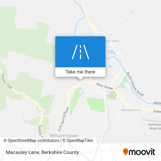 Macauley Lane map