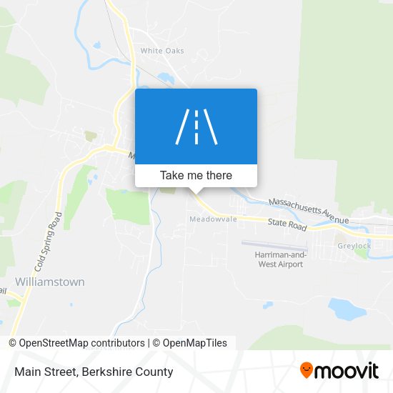 Main Street map