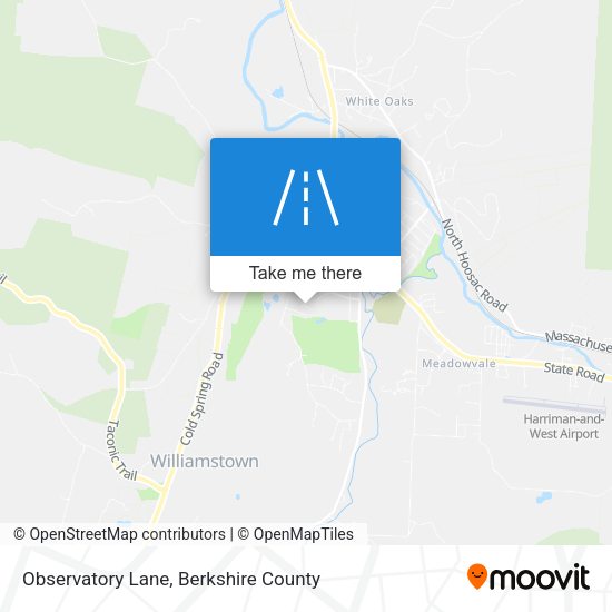 Mapa de Observatory Lane