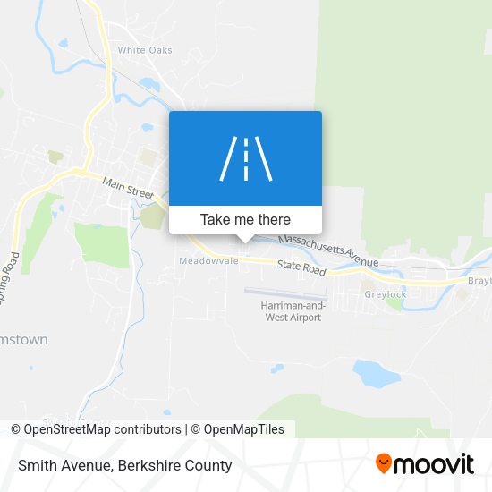 Smith Avenue map