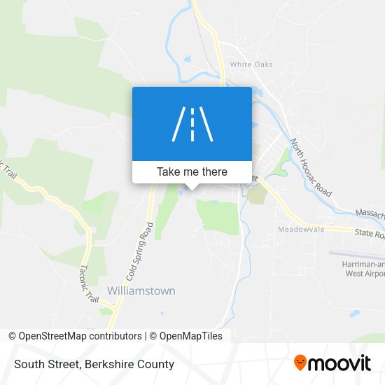South Street map