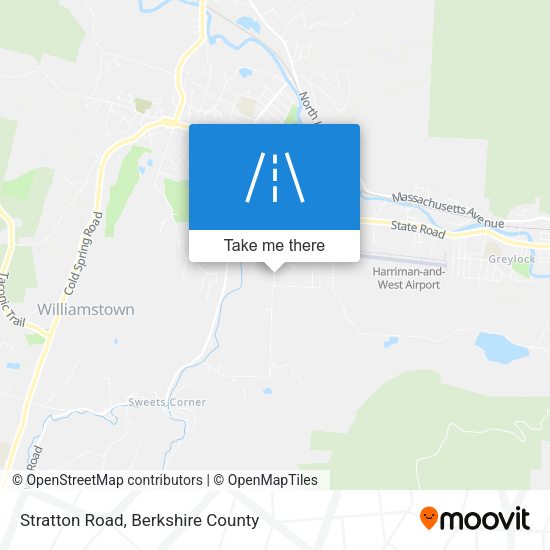Stratton Road map