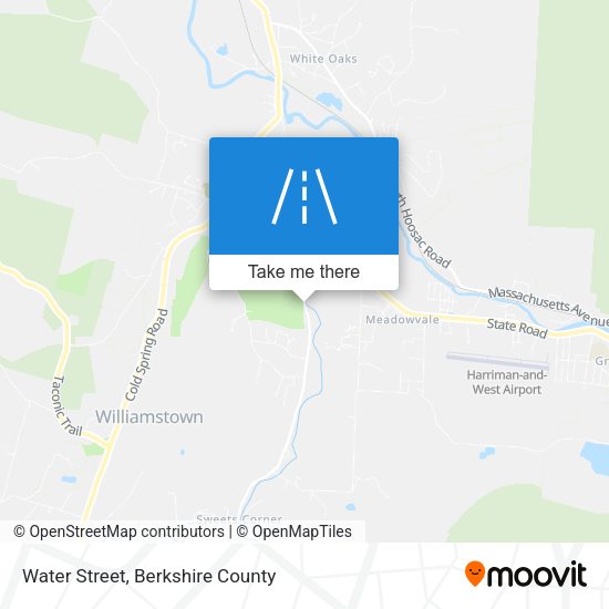Water Street map