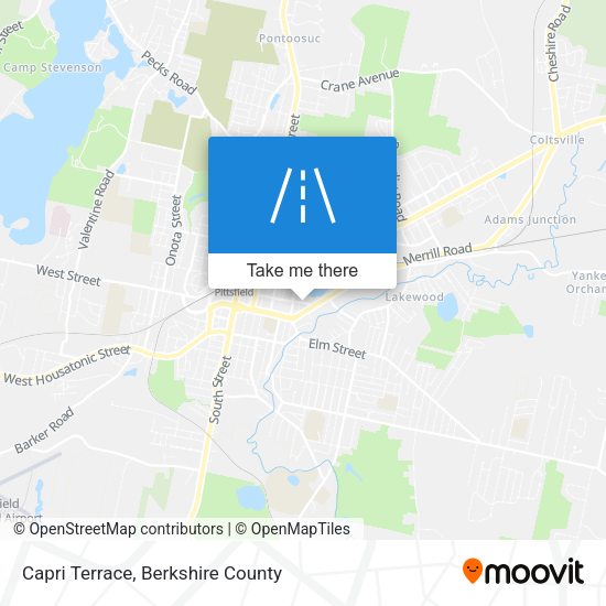 Capri Terrace map