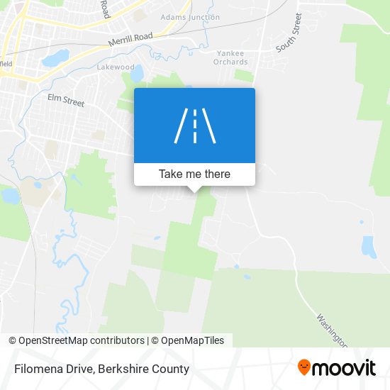 Filomena Drive map