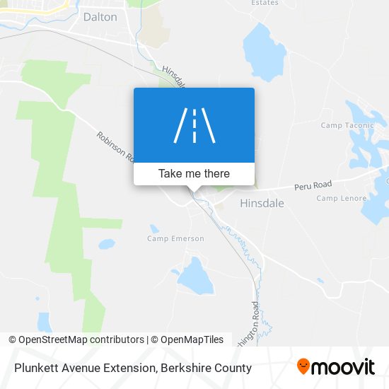 Plunkett Avenue Extension map