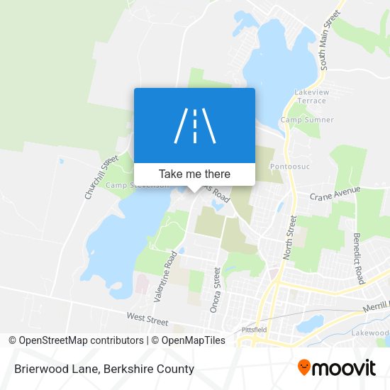 Brierwood Lane map