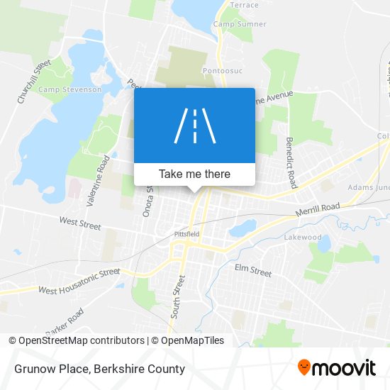 Grunow Place map