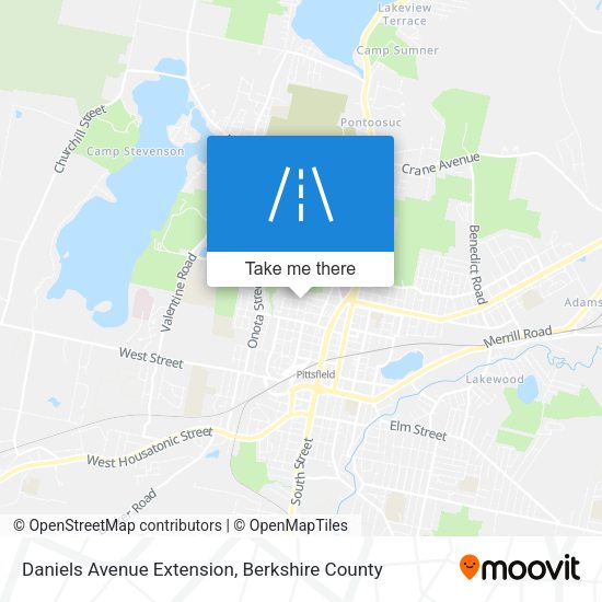 Daniels Avenue Extension map