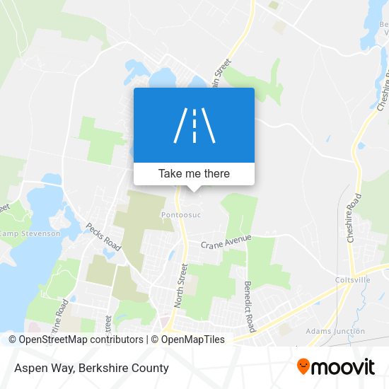 Aspen Way map