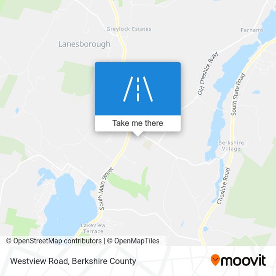 Westview Road map