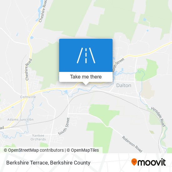Berkshire Terrace map
