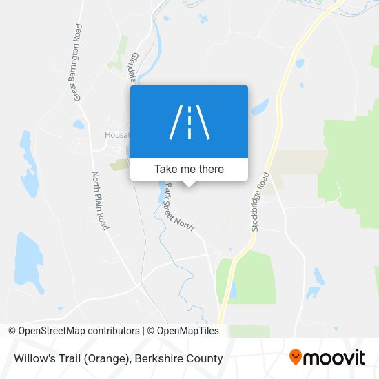Willow's Trail (Orange) map