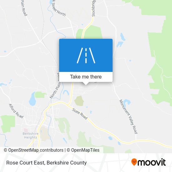 Rose Court East map