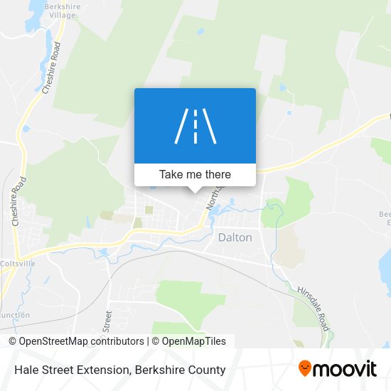 Mapa de Hale Street Extension