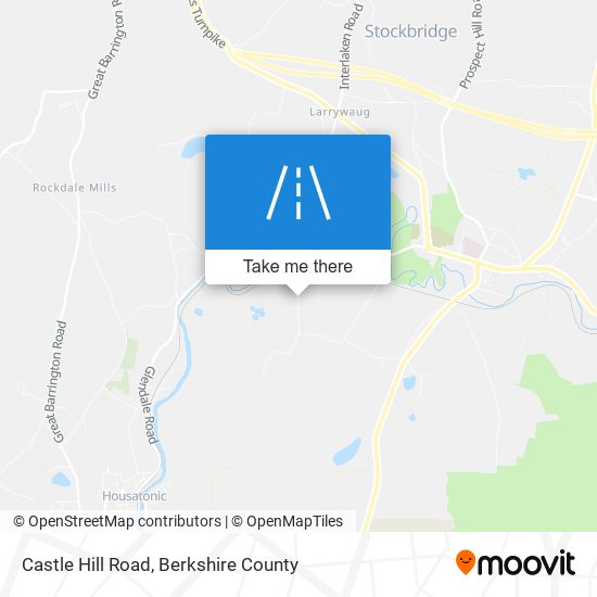 Castle Hill Road map