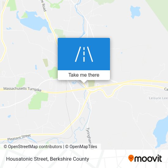 Housatonic Street map