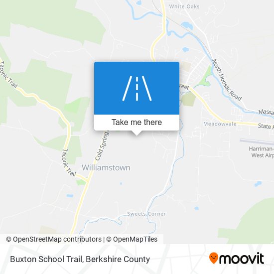 Buxton School Trail map
