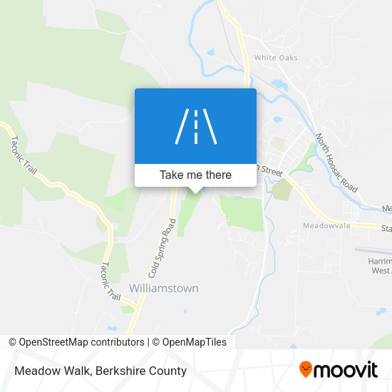 Meadow Walk map