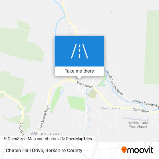 Chapin Hall Drive map