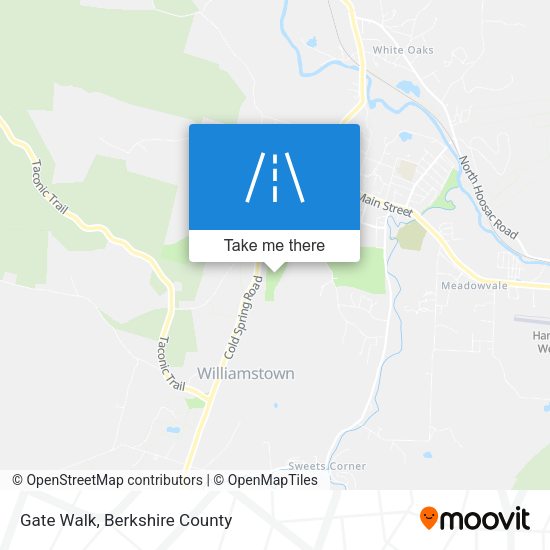Mapa de Gate Walk