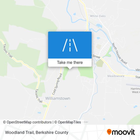 Woodland Trail map