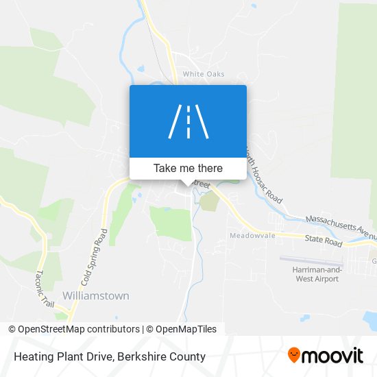 Heating Plant Drive map