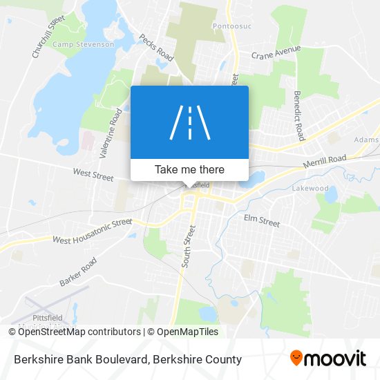 Berkshire Bank Boulevard map
