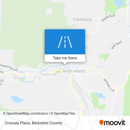 Crossey Place map