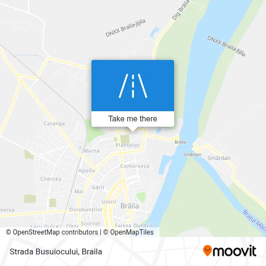 Strada Busuiocului map