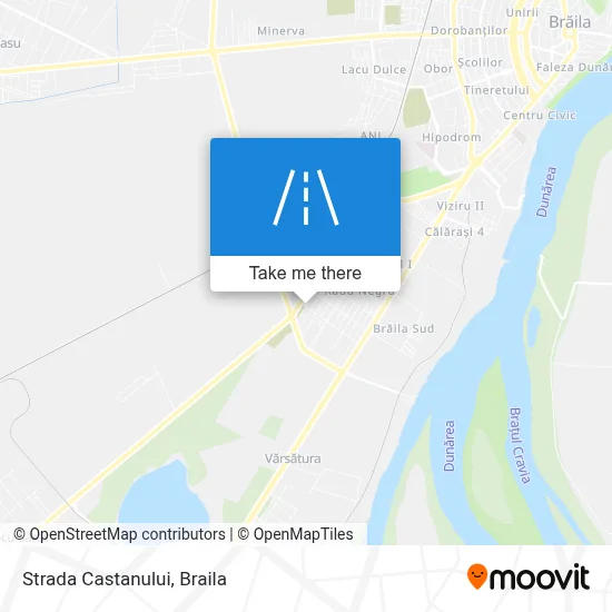 Strada Castanului map