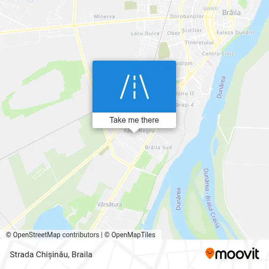 Strada Chișinău map