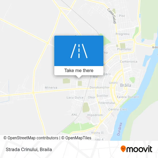 Strada Crinului map